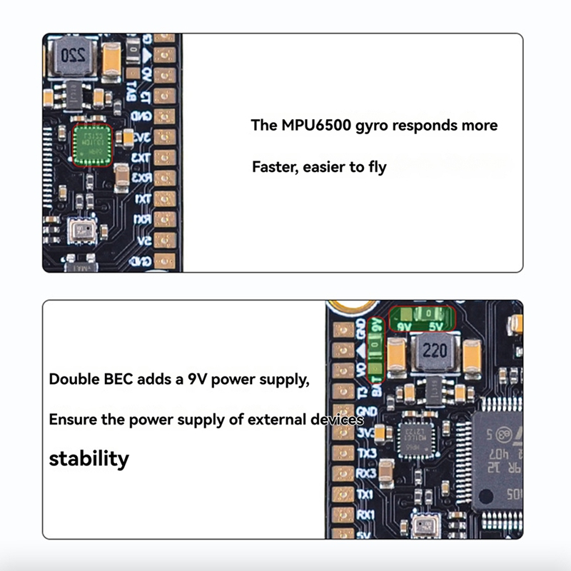 Drone Flight Controller - 80A+F405/F722 STACK для 13-дюймового FPV Drone