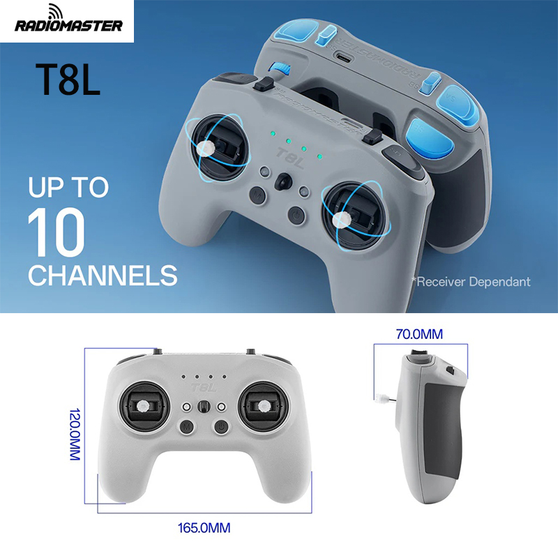 Drone Gimbal - Радиоконтроллер RadioMaster T8L M2 2.4GHz ExpressLRS