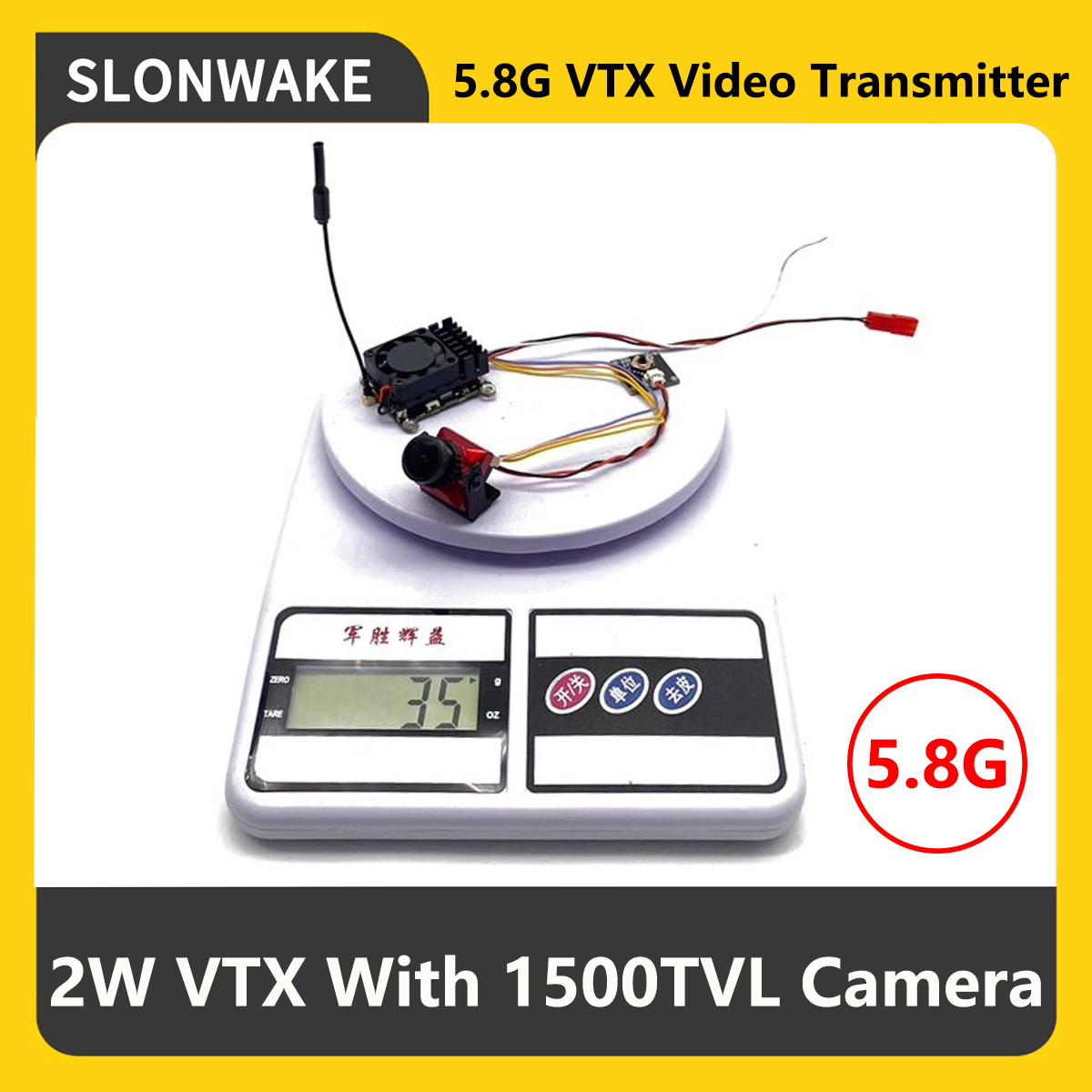 Drone Frame - SLONWAKE 5.8G 2000мВт FPV VTX передатчик