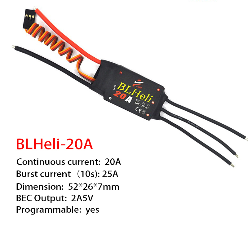 1-3 шт. бесщеточный ESC BLHeli – обзор и цена Drone Esc