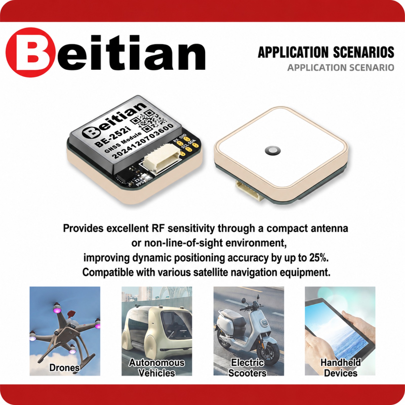 Модуль компаса Beitian M10 с т – обзор и цена Drone Flight Controller