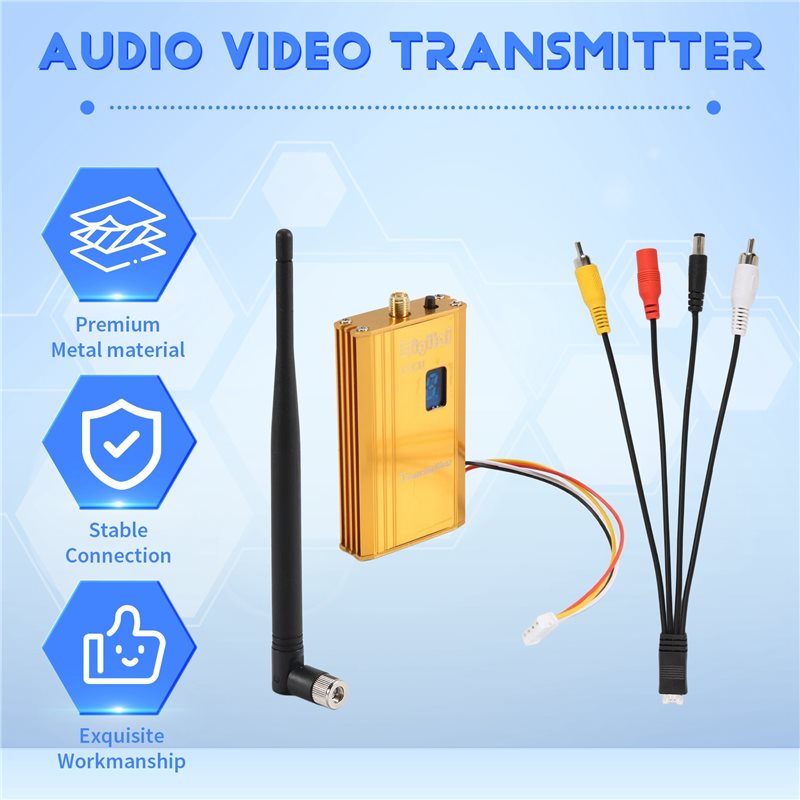 A48U 1.5G 1.5W FPV VTX 12-кана – обзор и цена Drone Transmitter