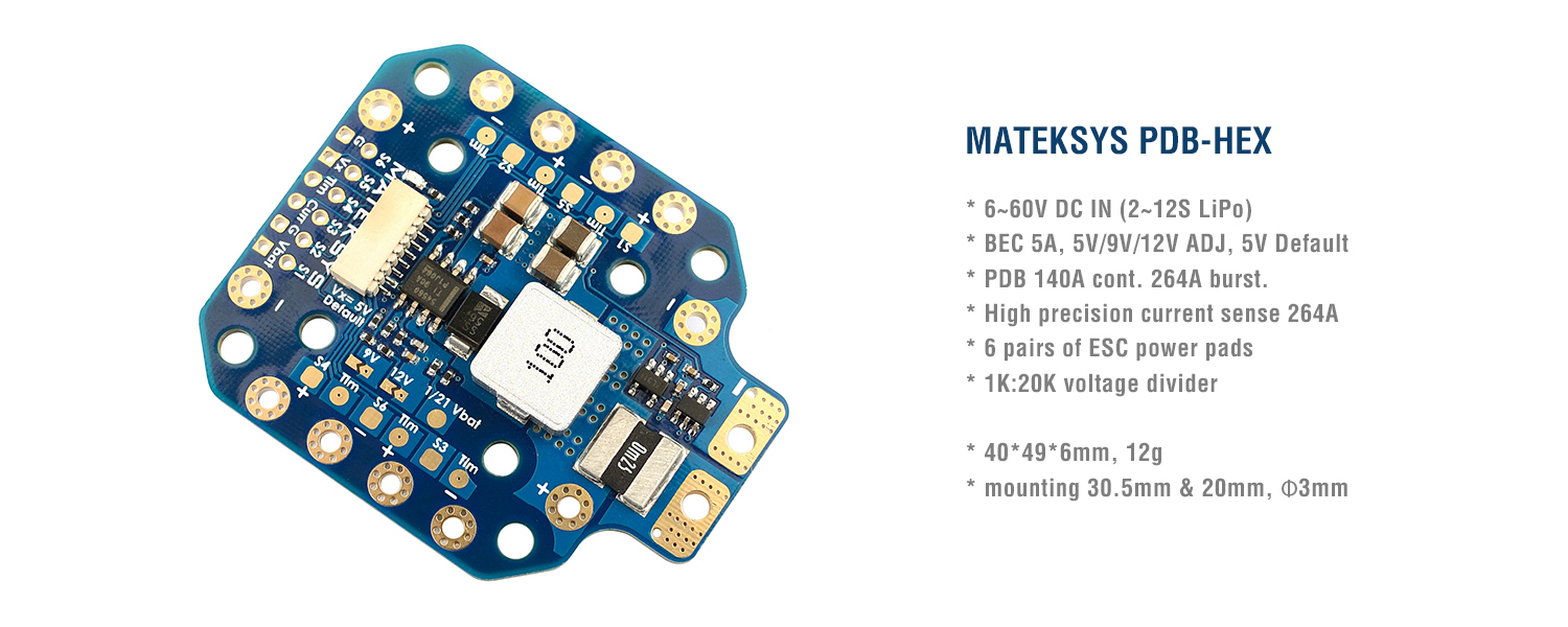 Плата распределения питания Oi – обзор и цена Drone Power Distribution Board