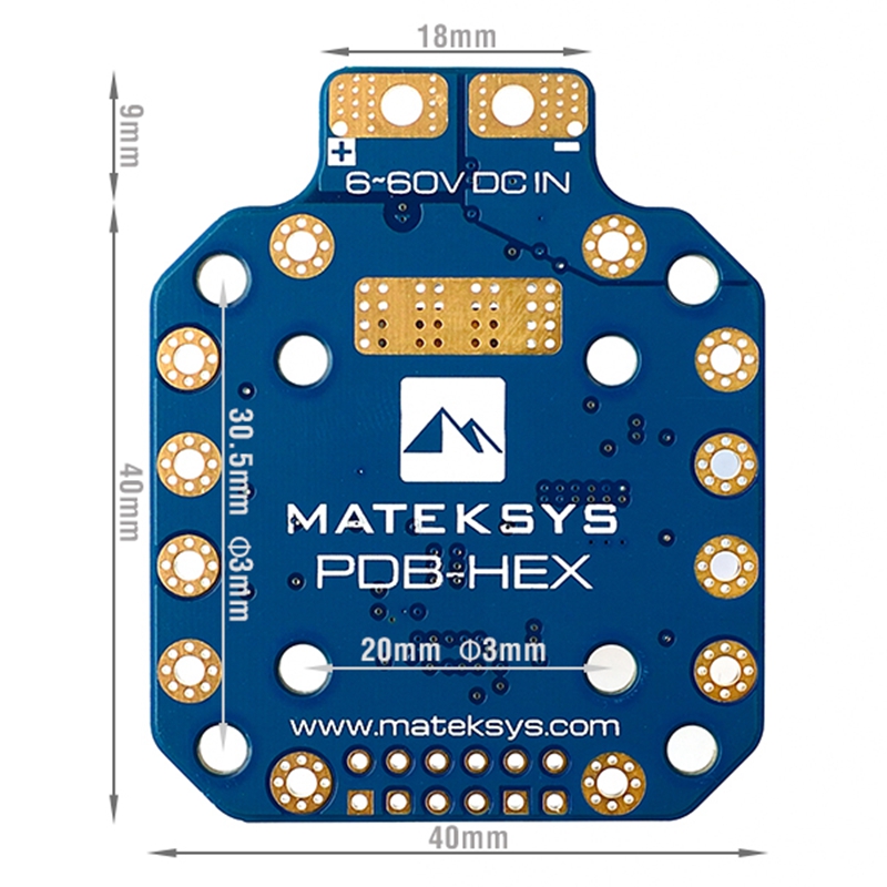 Плата распределения питания Oi – обзор и цена Drone Power Distribution Board